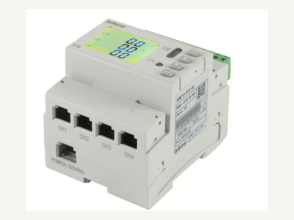 ADW2xx Multi-circuit power meter, real hardware integrated with ThinkLink EdgeBus